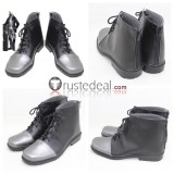 Arknights Steward Noir Corne Gummy Black Brown Blue Cosplay Shoes Boots