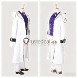 Elsword Edward Mastermind Raven Blade Master White Outfit Cosplay Costume