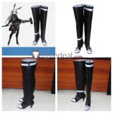 Arknights Ansel Swimsuit Cuora Istina Savage Black White Cosplay Shoes Boots