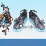 Arknights Pallas Iris Vigna Lin Andreana Ash Black Brown Cosplay Shoes Boots
