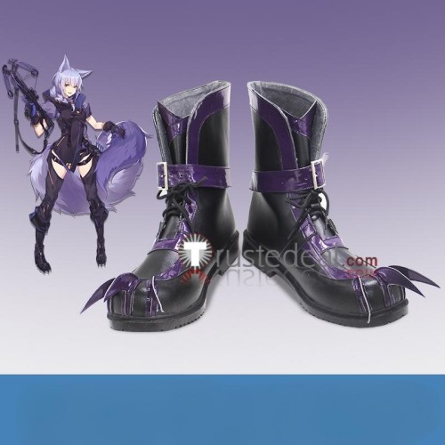 Arknights Provence Aak Thorns Vermeil Leonhardt Black Brown Cosplay Shoes Boots