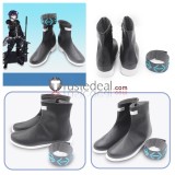 Arknights Pallas Iris Vigna Lin Andreana Ash Black Brown Cosplay Shoes Boots