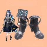 Arknights Ifrit Ceylon Astesia Perfumer Black White Cosplay Shoes Boots