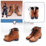 Arknights Ceobe Dobermann Flamebringer Black Brown Cosplay Shoes Boots