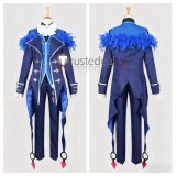Elsword Ciel Royal Guard Laby Twins Picaro Blue Purple Outfit Cosplay Costume