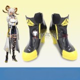 Arknights Magallan Beehunter Ambriel Carnelian Black Cosplay Shoes Boots
