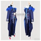 Elsword Ciel Royal Guard Laby Twins Picaro Blue Purple Outfit Cosplay Costume