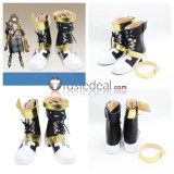 Arknights Magallan Beehunter Ambriel Carnelian Black Cosplay Shoes Boots