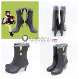Arknights Gitano Deepcolor Meteorite Mephisto Black Brown Cosplay Shoes Boots