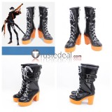Arknights Ceobe Dobermann Flamebringer Black Brown Cosplay Shoes Boots