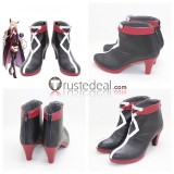 Arknights Gitano Deepcolor Meteorite Mephisto Black Brown Cosplay Shoes Boots