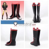 Arknights Magallan Beehunter Ambriel Carnelian Black Cosplay Shoes Boots