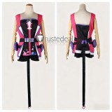 Elsword Ciel Royal Guard Laby Twins Picaro Blue Purple Outfit Cosplay Costume