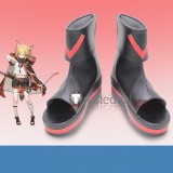 Arknights Provence Aak Thorns Vermeil Leonhardt Black Brown Cosplay Shoes Boots