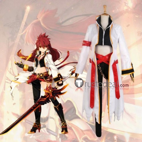 Elsword Elesis Outfit Cosplay Costume