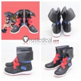 Arknights Ansel Swimsuit Cuora Istina Savage Black White Cosplay Shoes Boots