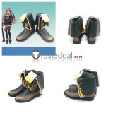 Arknights W Bagpipe Dusk Black Cosplay Shoes Boots
