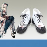 Arknights Ansel Swimsuit Cuora Istina Savage Black White Cosplay Shoes Boots