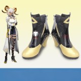 Arknights Magallan Beehunter Ambriel Carnelian Black Cosplay Shoes Boots