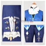 Elsword Ciel Royal Guard Laby Twins Picaro Blue Purple Outfit Cosplay Costume