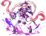 Elsword Ciel Royal Guard Laby Twins Picaro Blue Purple Outfit Cosplay Costume