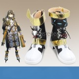 Arknights Magallan Beehunter Ambriel Carnelian Black Cosplay Shoes Boots