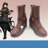 Arknights Pallas Iris Vigna Lin Andreana Ash Black Brown Cosplay Shoes Boots