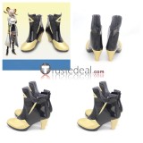 Arknights Magallan Beehunter Ambriel Carnelian Black Cosplay Shoes Boots