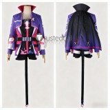 Elsword Ciel Royal Guard Laby Twins Picaro Blue Purple Outfit Cosplay Costume
