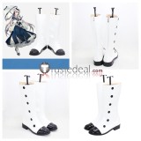Arknights Ifrit Ceylon Astesia Perfumer Black White Cosplay Shoes Boots