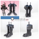 Arknights Magallan Beehunter Ambriel Carnelian Black Cosplay Shoes Boots