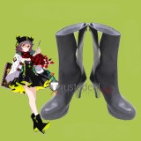 Arknights Gitano Deepcolor Meteorite Mephisto Black Brown Cosplay Shoes Boots