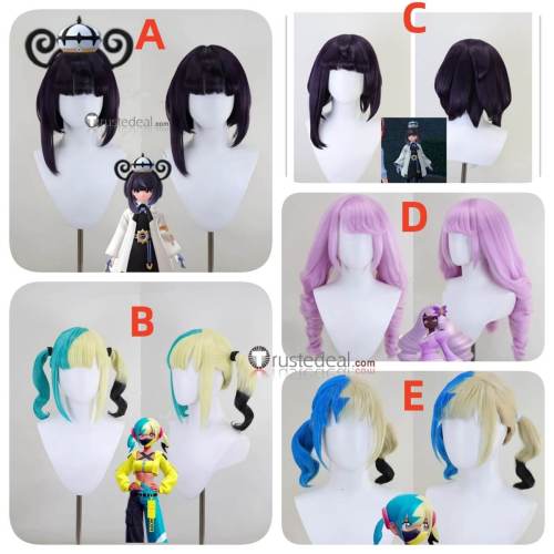 Pokemon Legends Z-A ZA Canari Gwynn Jacinthe Pink Purple Blonde Styled Cosplay Wig