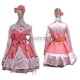 Elsword Laby Pink Dress Cosplay Costume Custom Size