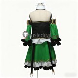 Elsword Ain Chung Maid Rena Erindel Green Outfit Cosplay Costume