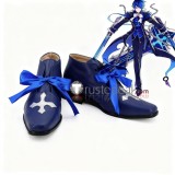Elsword Ain Laby Ciel Male Dreadlord Ciel Royal Guard Blue Pink White Cosplay Shoes Boots