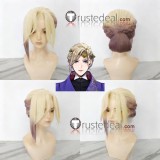 Disney Twisted-Wonderland Leona Kingscholar Azul Ashengrotto Vil Schoenheit Cater Diamond Black Grey Beige Brown Styled Cosplay Wig