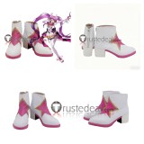 Elsword Aisha Metamorphy Eve Code Nemesis Elemental Master White Black Cosplay Shoes Boots