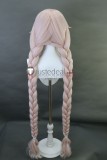 Nekopara Chocola and Vanilla Swimsuit Brown White Pinkish Styled Cosplay Wig