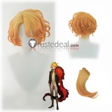 Limbus Company Jia Xichun Black Don Quixote Sancho Rodion Brown Blonde Cosplay Wig