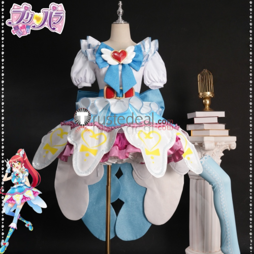 Prism Paradise PriPara Mikan Shiratama White Blue Cosplay Costume 2