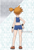 Pokemon Masters EX Misty Blue Swimsuit Sabrina Red Cosplay Costume