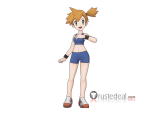 Pokemon Masters EX Misty Blue Swimsuit Sabrina Red Cosplay Costume