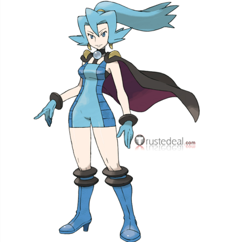 Pokemon Gym Leader Clair Cosplay Costume 2