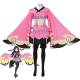 Pokemon X and Y Gym Leader XY Valerie Pink Cosplay Costume