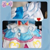 Prism Paradise PriPara Mikan Shiratama White Blue Cosplay Costume 2