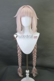 Nekopara Chocola and Vanilla Swimsuit Brown White Pinkish Styled Cosplay Wig