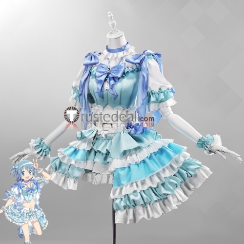 Puella Magi Madoka Magica Magia Day 2025 Miki Sayaka Blue Performance Dress Cosplay Costume