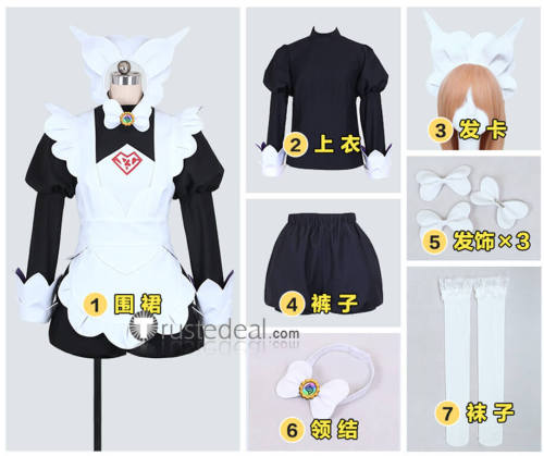 Pokemon Legends Z-A ZA Lebanne Maid Cosplay Costume