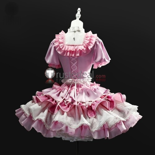 Puella Magi Madoka Magica Magia Day 2025 Kaname Madoka Pink Lolita Performance Dress Cosplay Costume